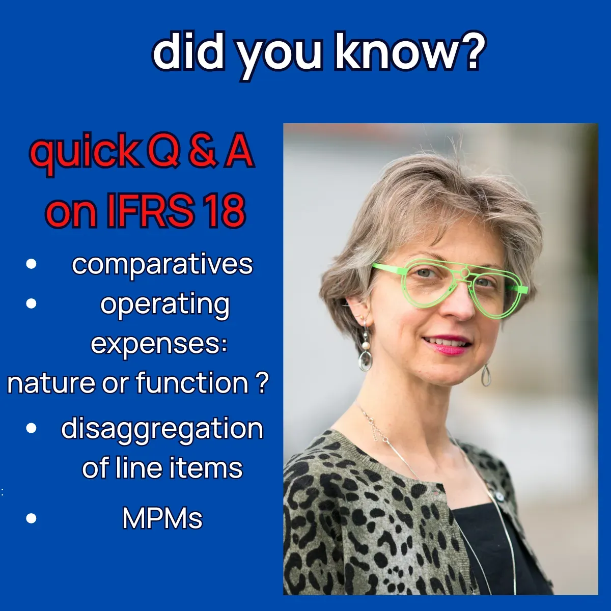 IFRS 18 Presentation and Disclosure in Financial Statements: Q&A