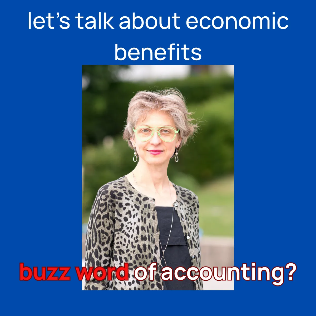 What actually are economic benefits?
