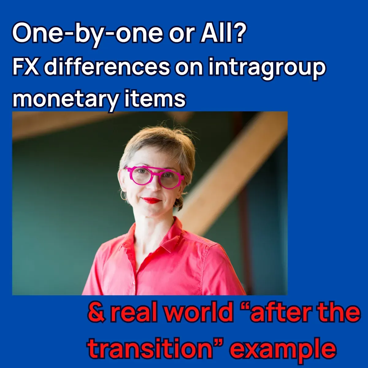 One-by-one or all? Foreign exchange differences on intragroup monetary items