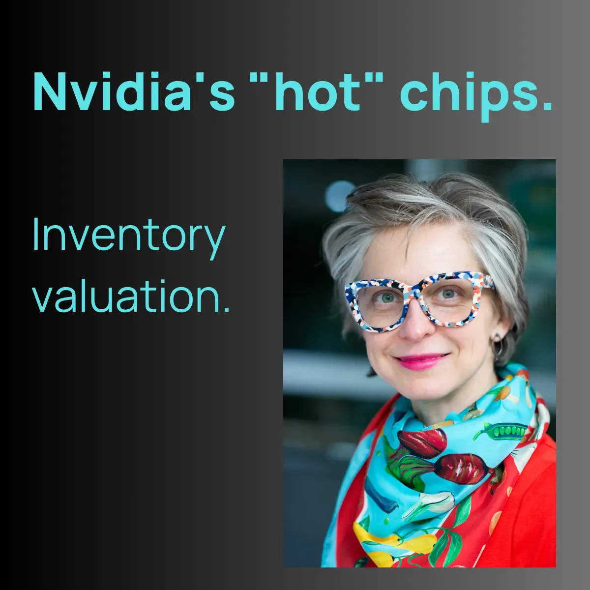 Nvidia's GPU chips in accounting.